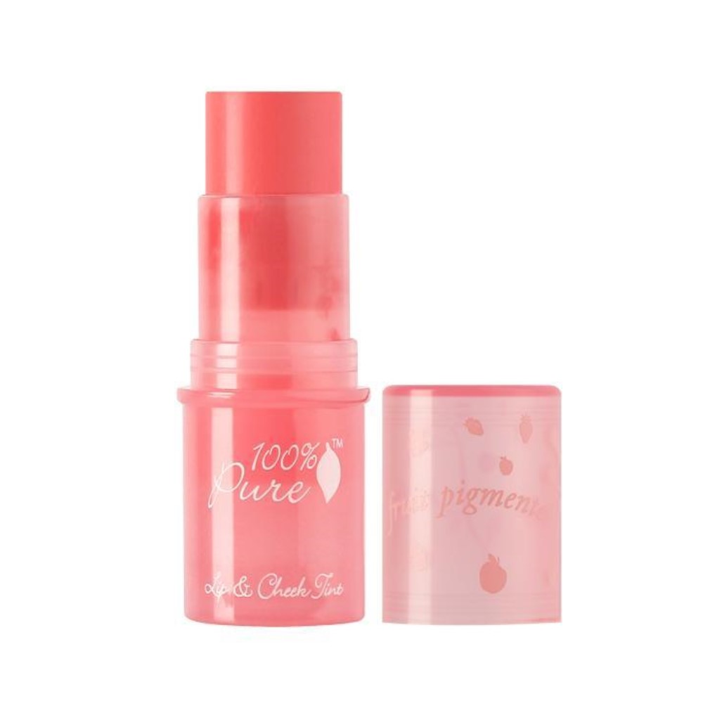 100% Pure Lip & Cheek Tint in Peach Glow