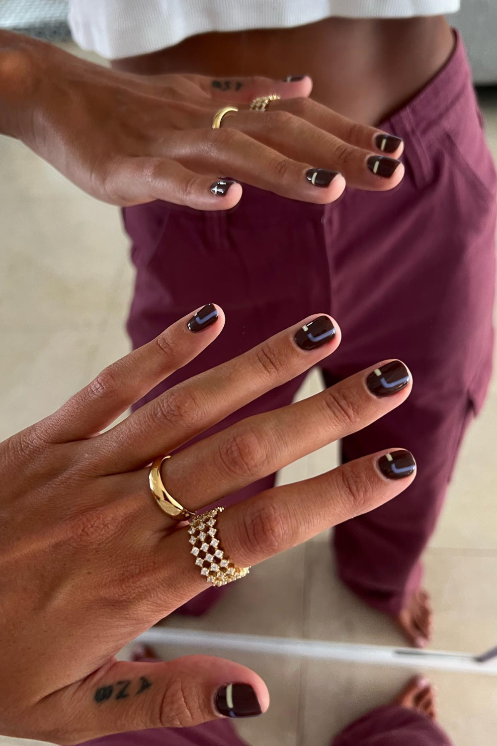 Autumn Nail Trends 2022: Chocolate Brown Nails